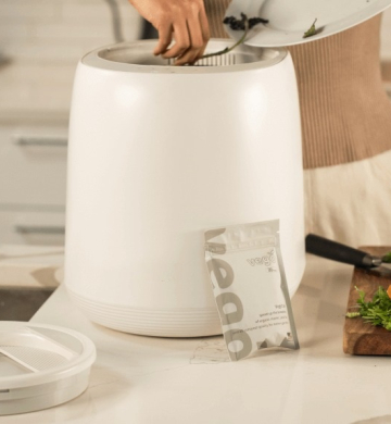 Award-Winning Electric Kitchen Composter | Countertop Food Compost Mac
