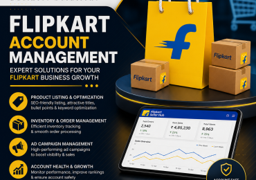 Grow Your Flipkart Business with Expert Account Management Services