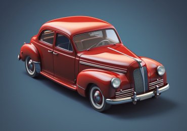 Red Classic Car